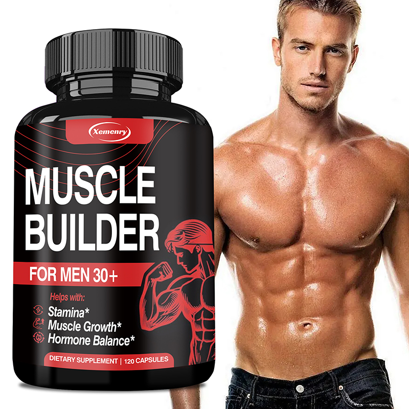 Ashwagandha Extract Root - Muscle Builder dla mężczyzn 30+ -
