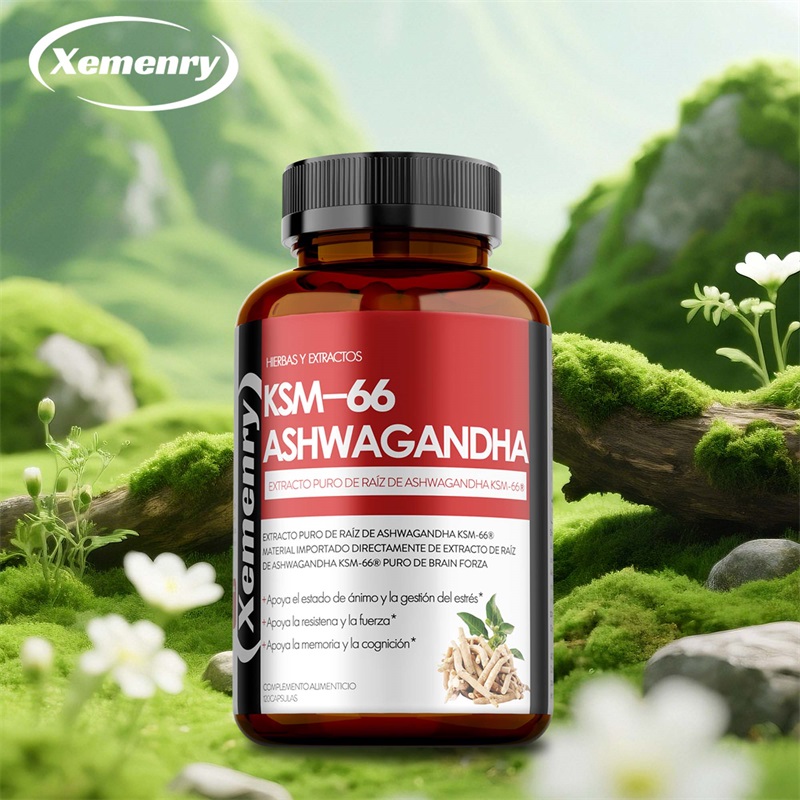Ashwagandha Extract Root - KSM 66 Ashwagandha Root Extract Capsules