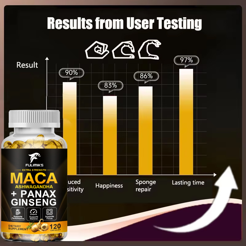 Potrójna mieszanka Maca z żeń- – Ashwagandha Extract Root recenzja i cena