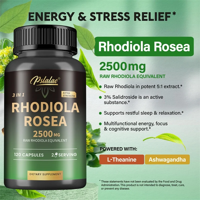 Rhodiola Rosea Max Supplement  – Ashwagandha Extract Root recenzja i cena