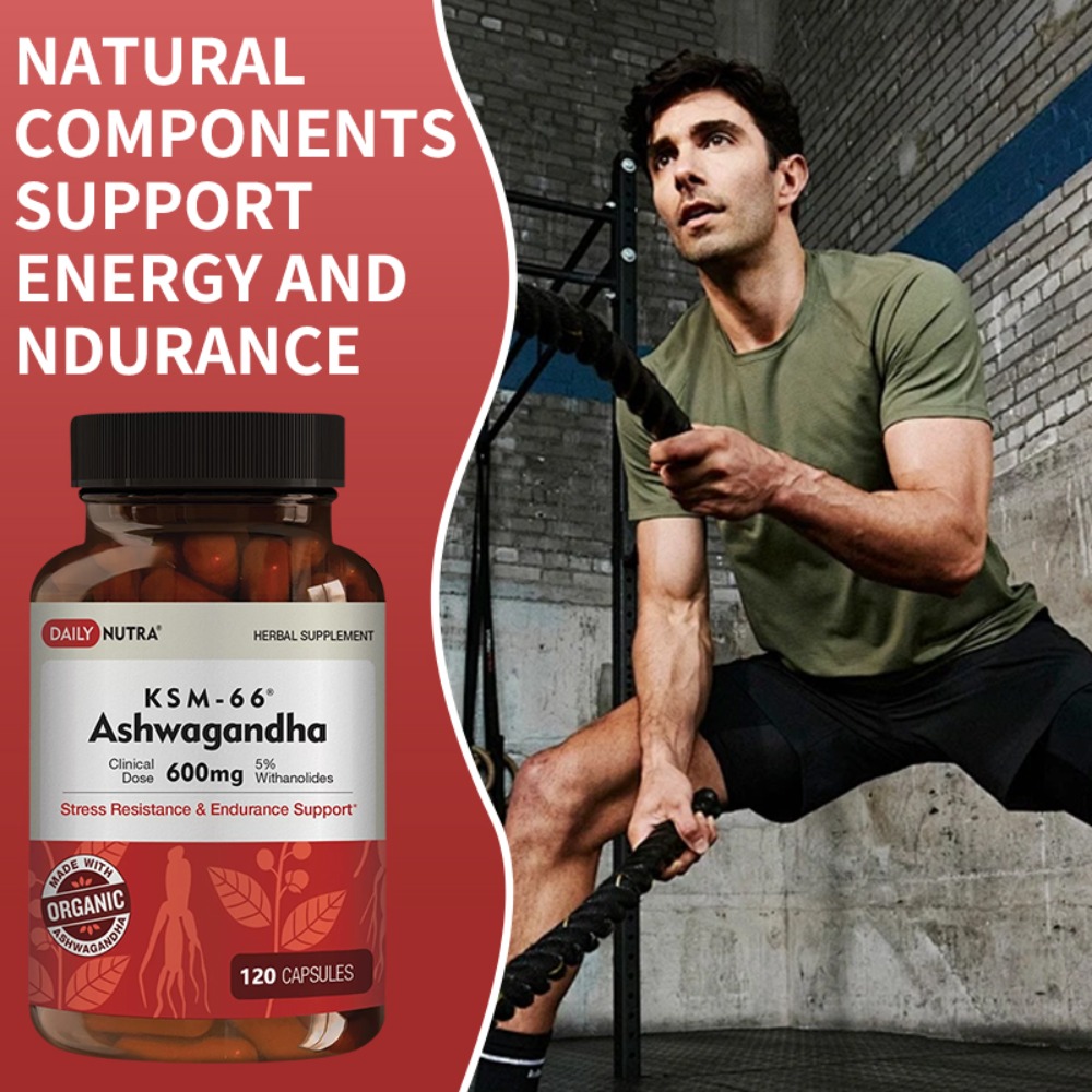 KSM-66 Ashwagandha 600mg Organ – Ashwagandha Extract Root recenzja i cena