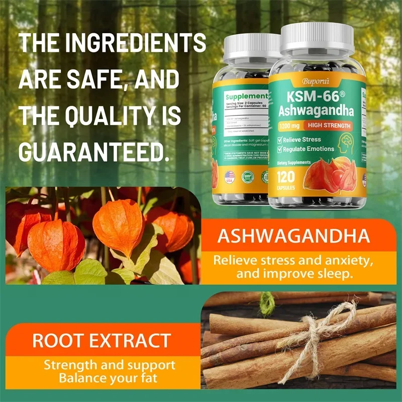 KSM-66 Ashwagandha 1200 Mg kap – Ashwagandha Extract Root recenzja i cena