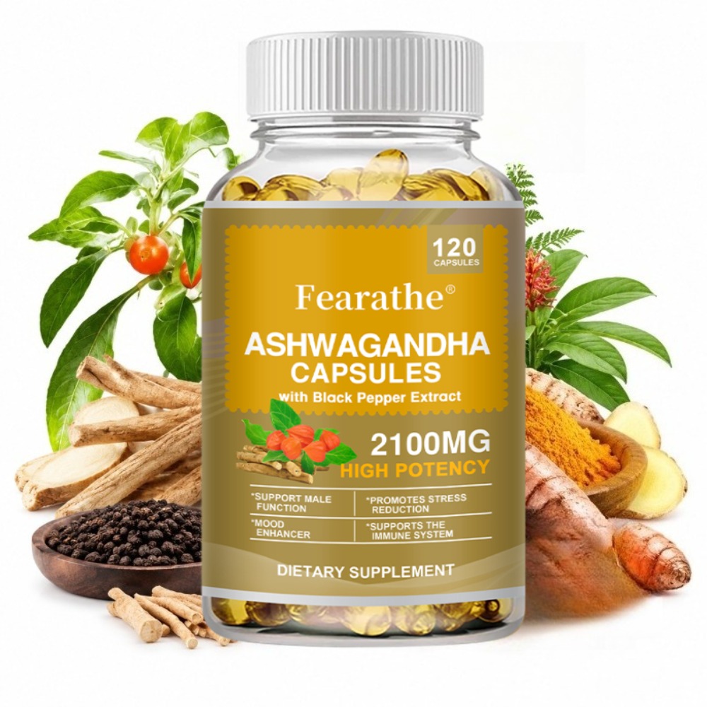 Kapsułki Ashwagandha 2100mg, z – Ashwagandha Extract Root recenzja i cena