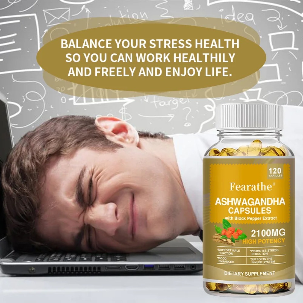 Kapsułki Ashwagandha 2100mg, z – Ashwagandha Extract Root recenzja i cena